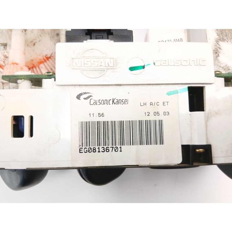 Recambio de mandos calefaccion aire para nissan terrano ii (r20) 2.7 tdi 4wd referencia OEM IAM 275000X000 EG08136701 