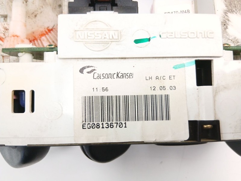 Recambio de mandos calefaccion aire para nissan terrano ii (r20) 2.7 tdi 4wd referencia OEM IAM 275000X000 EG08136701 