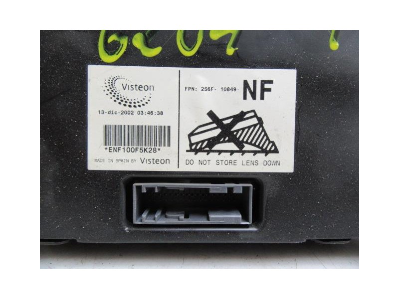 Recambio de cuadro instrumentos : ford fiesta : 1.4 tdci (67,98cv) [2003] para ford fiesta 1.4 tdci referencia OEM IAM ENF100F5K