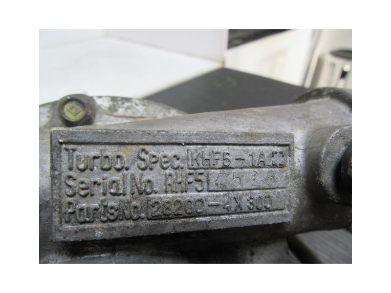 Recambio de turbo : kia carnival : 2.9 crdi [2004] para kia carnival 2.9 crdi referencia OEM IAM 28200-4X300  