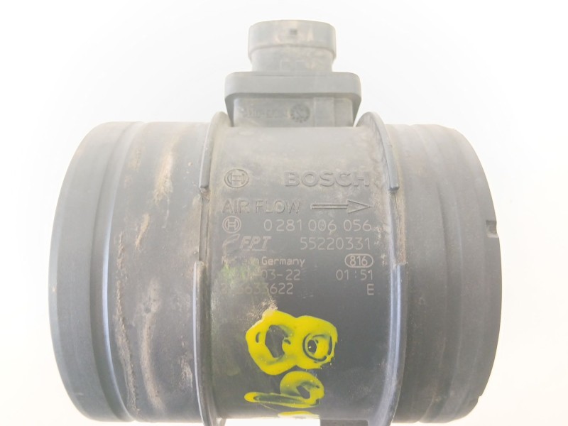 Recambio de caudalimetro para fiat ducato furgoneta (250_) 160 multijet 3,0 d referencia OEM IAM 55220331 0281006056 