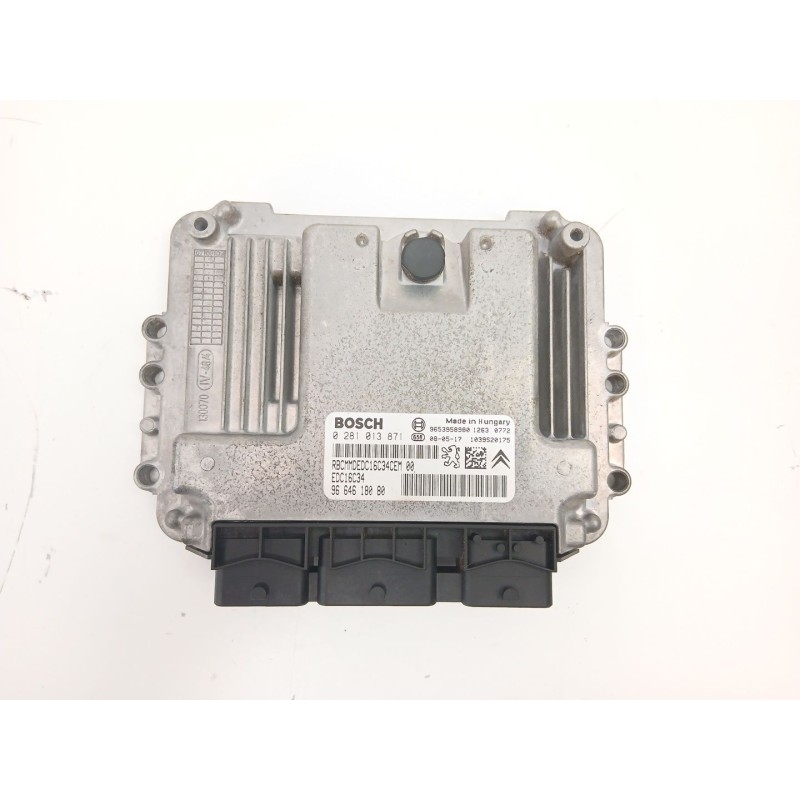 Recambio de centralita para citroën berlingo multispace (b9) 1.6 hdi 90 referencia OEM IAM 9664618080 0281013871 9653958980