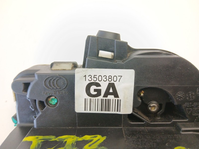 Recambio de cerradura puerta trasera izquierda para chevrolet orlando (j309) 2.0 d referencia OEM IAM 13503807  
