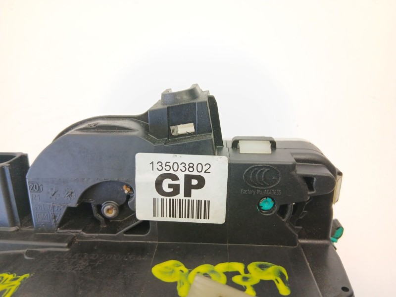 Recambio de cerradura puerta delantera derecha para chevrolet orlando (j309) 2.0 d referencia OEM IAM 13503802  