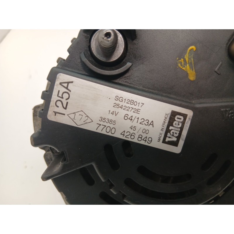 Recambio de alternador para renault laguna i (b56_, 556_) 1.9 dci (b56w) referencia OEM IAM 7700426849 SG12B017 