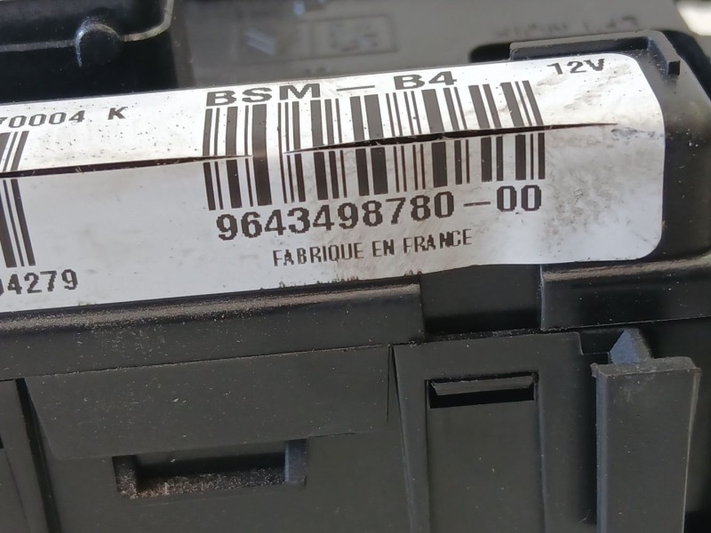 Recambio de bsm para citroën c3 i (fc_, fn_) 1.4 hdi referencia OEM IAM 9643498780  