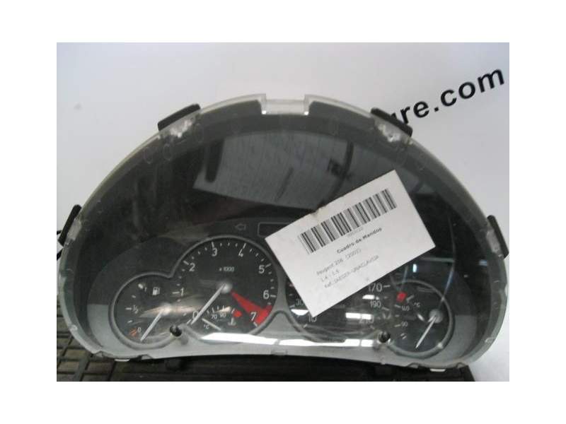 Recambio de cuadro instrumentos para peugeot 206 1.4 g referencia OEM IAM 9645847180  