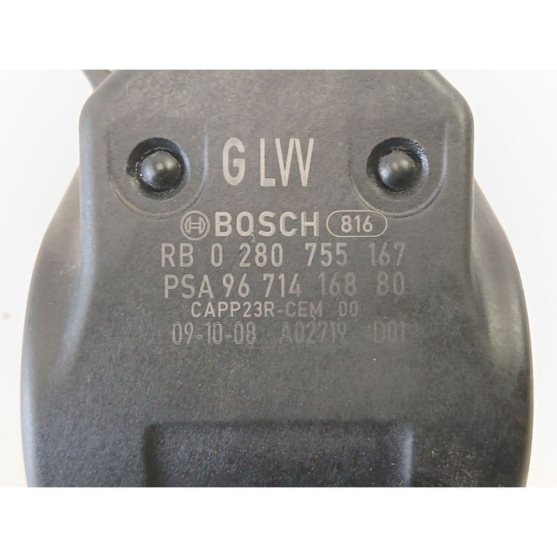 Recambio de potenciometro aceleracion para citroën berlingo multispace (b9) 1.6 hdi 90 referencia OEM IAM 9671416880 0280755167 