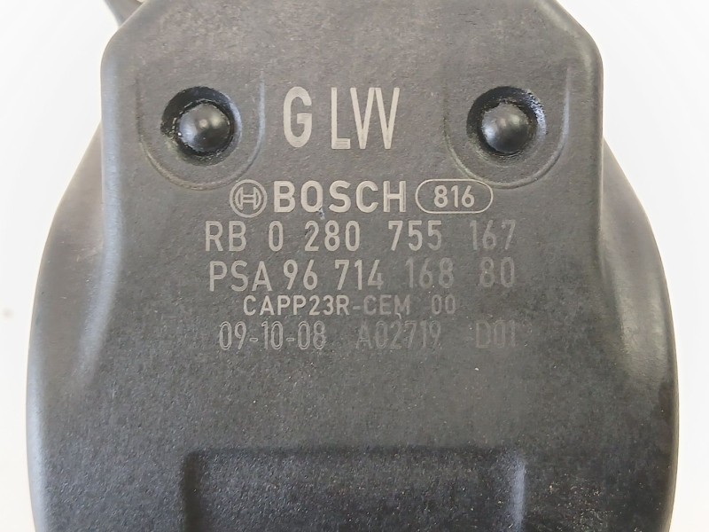 Recambio de potenciometro aceleracion para citroën berlingo multispace (b9) 1.6 hdi 90 referencia OEM IAM 9671416880 0280755167 