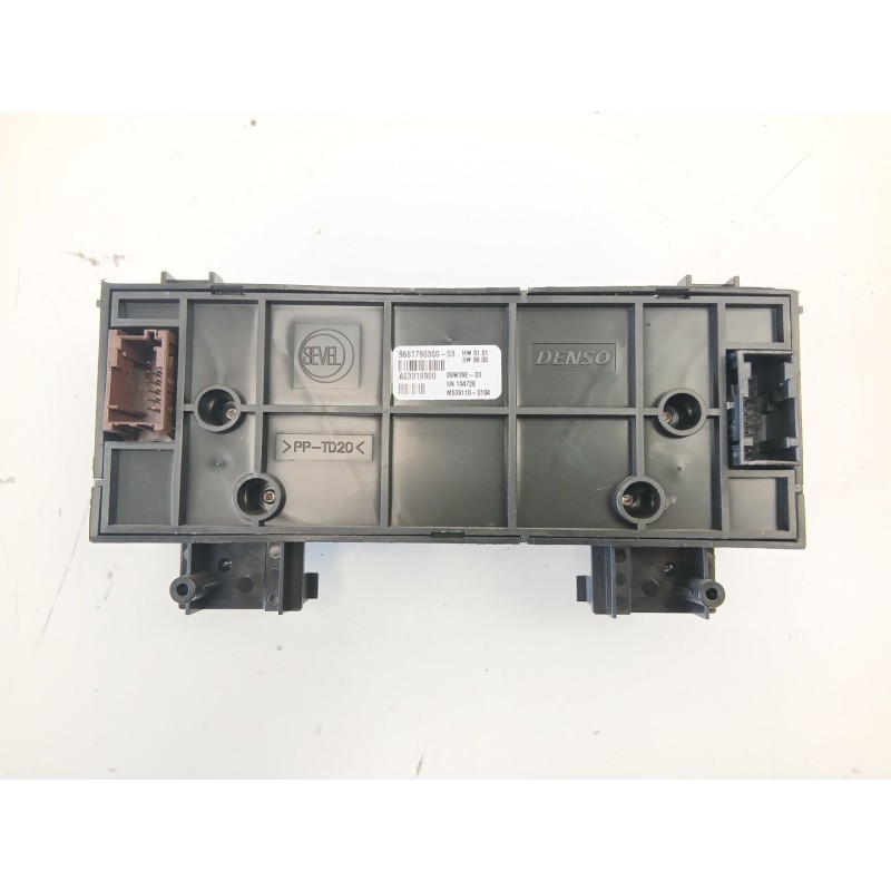 Recambio de mandos calefaccion aire para citroën berlingo multispace (b9) 1.6 hdi 90 referencia OEM IAM 9681798380  