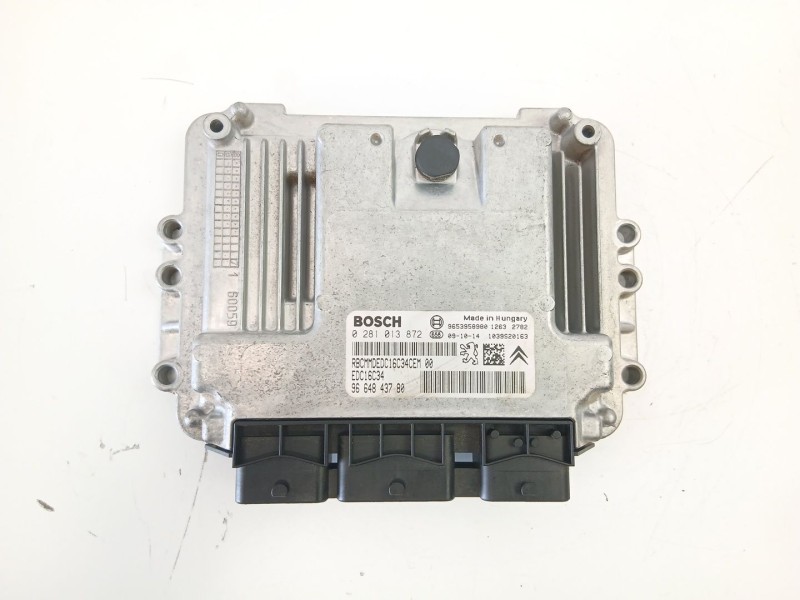 Recambio de centralita para citroën berlingo multispace (b9) 1.6 hdi 90 referencia OEM IAM 9664843780 0281013872 9653958980