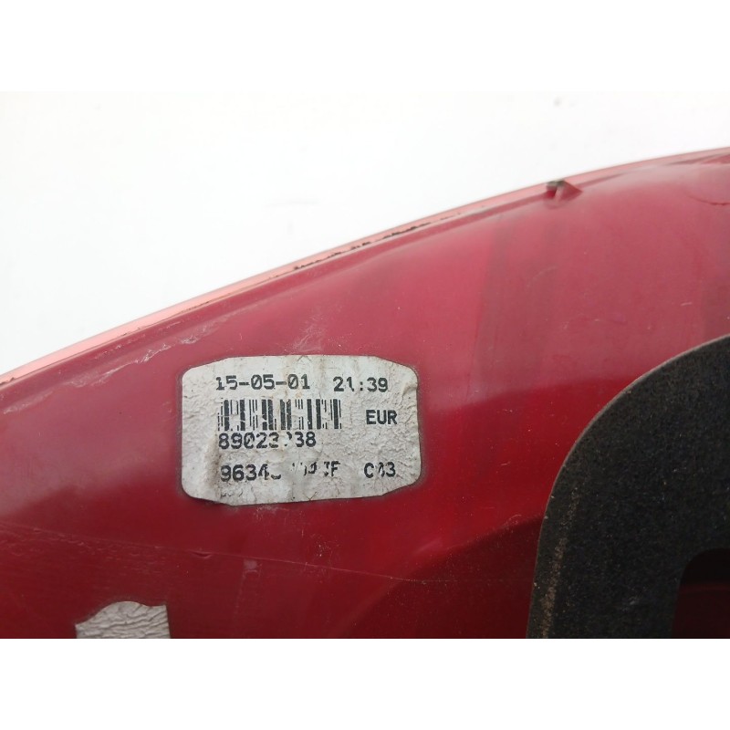 Recambio de piloto trasero izquierdo para peugeot 307 (3a/c) 2.0 hdi 90 referencia OEM IAM 6350P3 89023238 