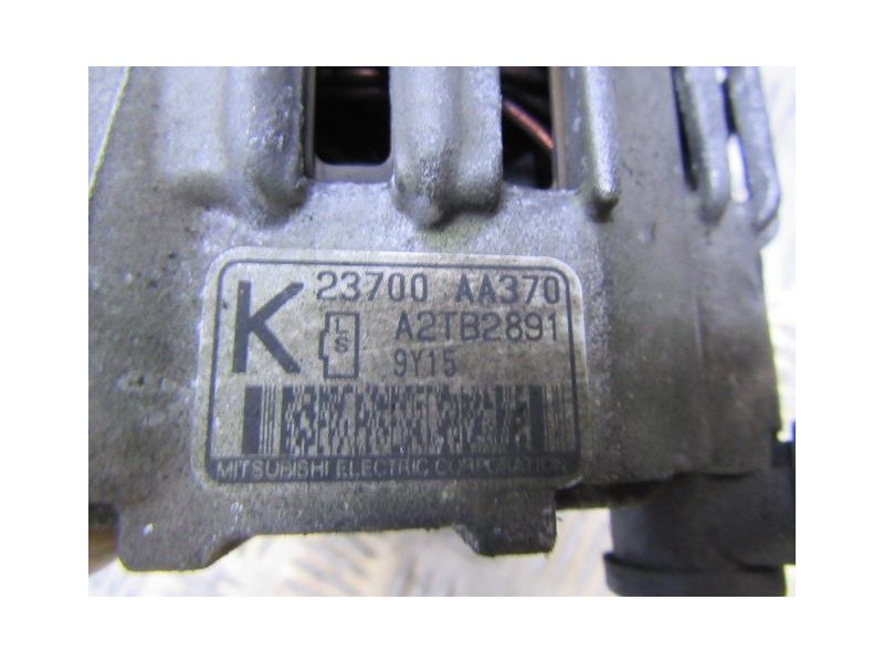 Recambio de alternador : subaru legacy : 2.5 g (156,35cv) [2001] para subaru legacy 2.5 g referencia OEM IAM 23700AA370  