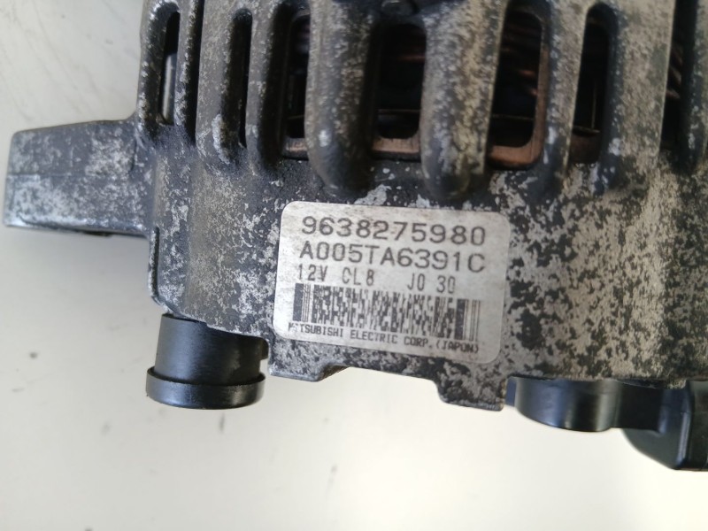 Recambio de alternador para peugeot 206 hatchback (2a/c) 1.4 i referencia OEM IAM 9638275980 A005TA6391C 