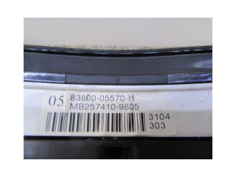 Recambio de cuadro instrumentos : toyota avensis : 2.0 g (146,84cv) [2005] para toyota avensis 2.0 g referencia OEM IAM 83800-05