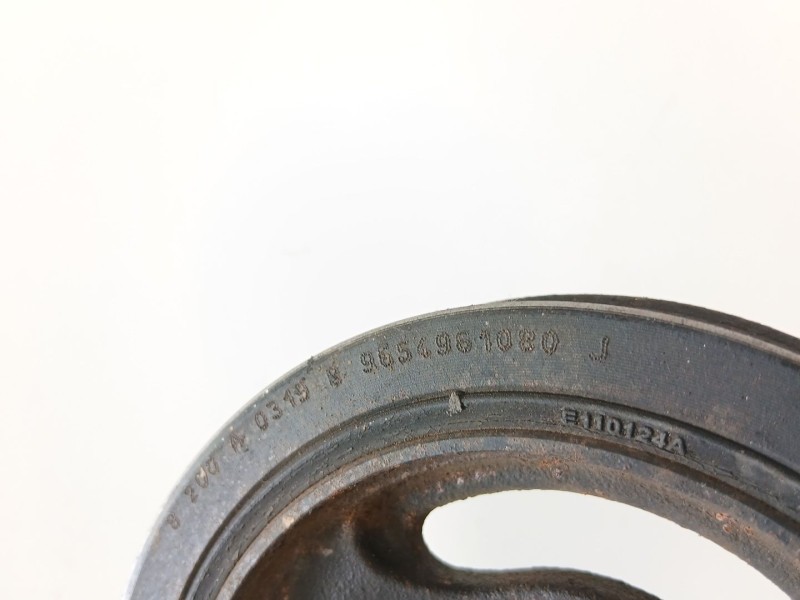 Recambio de polea cigueñal para citroën berlingo multispace (b9) 1.6 hdi 90 referencia OEM IAM 9654961080  