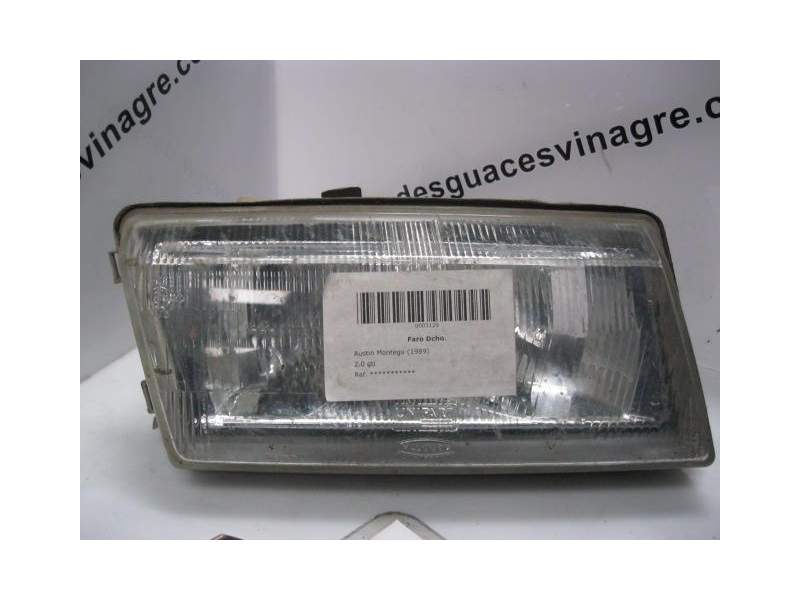 Recambio de faro derecho para austin montego 2.0 g ( 20h ) referencia OEM IAM   