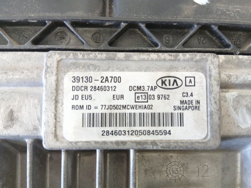 Recambio de centralita para kia cee´d (jd) 1.4 crdi 90 referencia OEM IAM 391302A700  