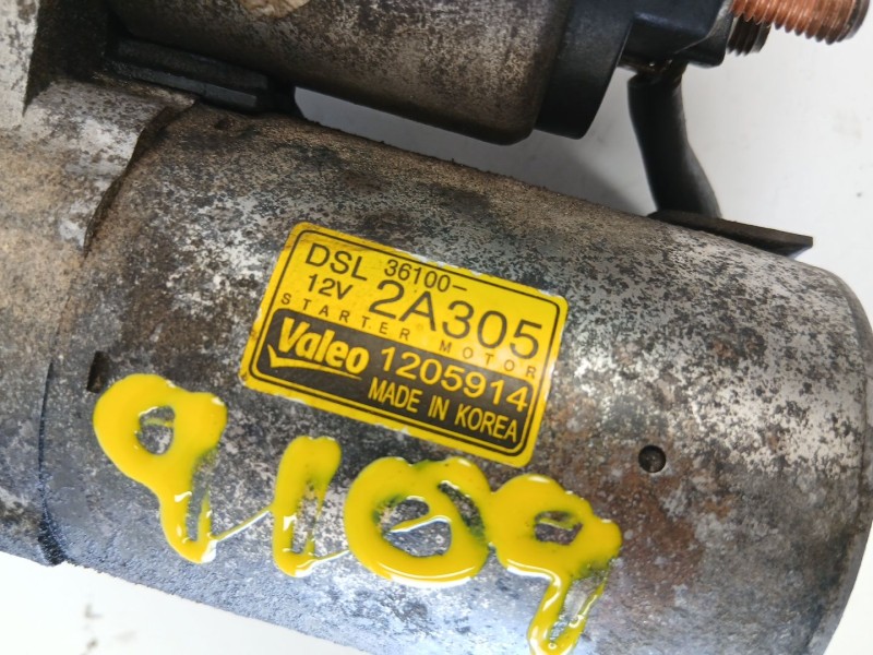Recambio de motor arranque para kia cee´d (jd) 1.4 crdi 90 referencia OEM IAM 361002A305 1205914 