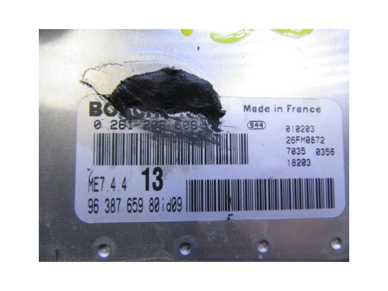 Recambio de centralita : citroen xsara : 1.6 g (108,77cv) [2001] para citroen xsara 1.6 g referencia OEM IAM 0261206606AUTOMATIC