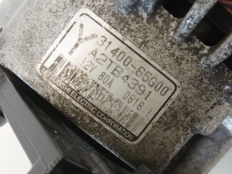 Recambio de alternador para suzuki baleno (eg) 1.9 td (sy419) referencia OEM IAM 3140065G00 A2TB4391 