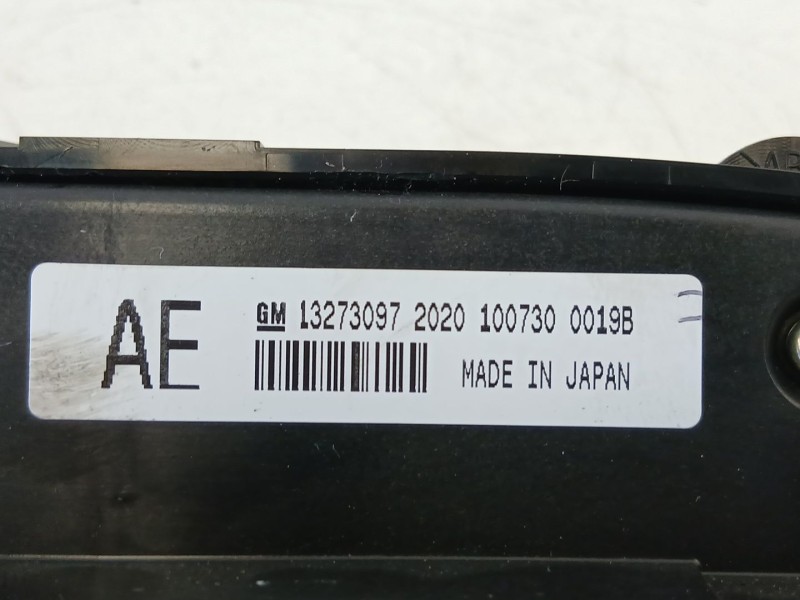 Recambio de mandos calefaccion aire para opel insignia a (g09) 2.0 cdti (68) referencia OEM IAM 13273097  