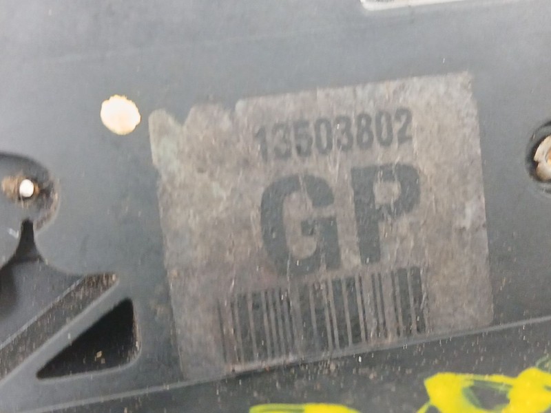 Recambio de cerradura puerta delantera derecha para opel insignia a (g09) 2.0 cdti (68) referencia OEM IAM 13503802  