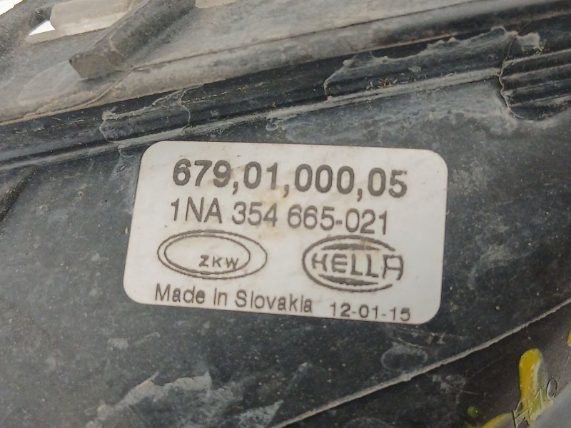 Recambio de antiniebla derecho para opel insignia a (g09) 2.0 cdti (68) referencia OEM IAM 13226829 1NA354665021 