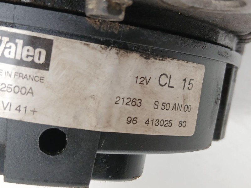 Recambio de alternador para peugeot 406 (8b) 2.2 hdi referencia OEM IAM 9641302580 A14VI41 