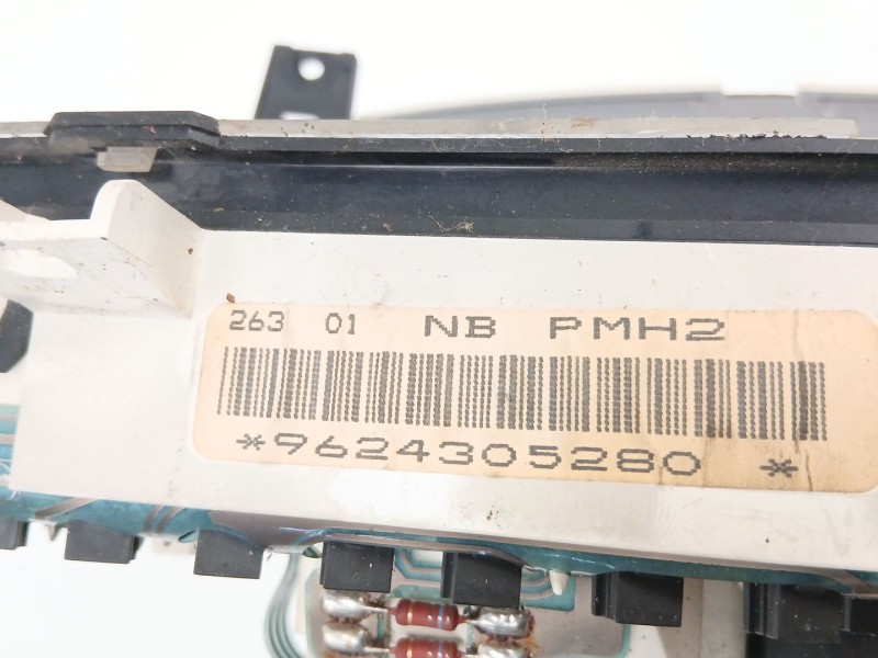Recambio de cuadro instrumentos para citroën zx (n2) 1.9 d referencia OEM IAM 9624305280  