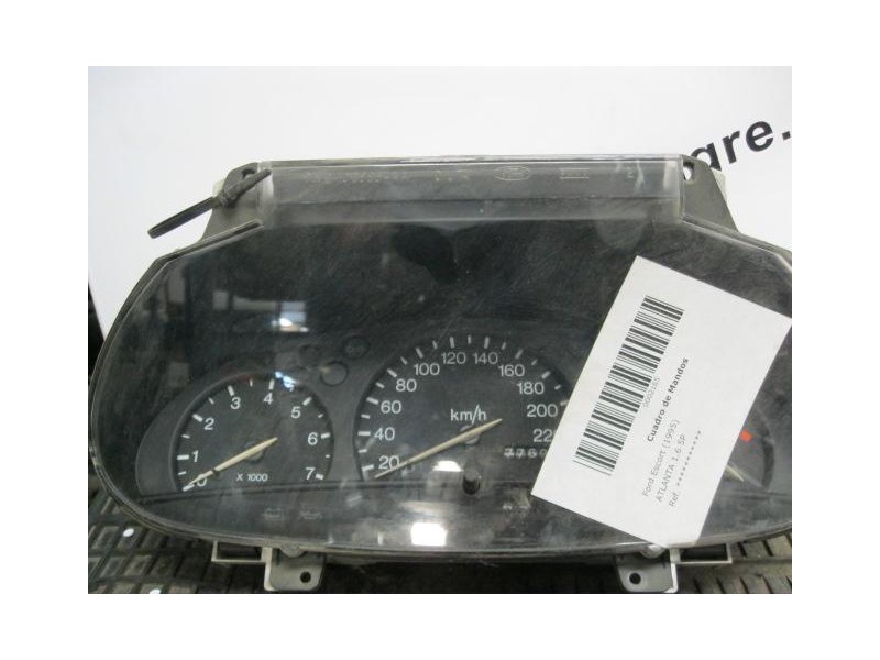 Recambio de cuadro instrumentos : ford escort : atlanta 1.6 5p [1995] para ford escort atlanta 1.6 referencia OEM IAM   
