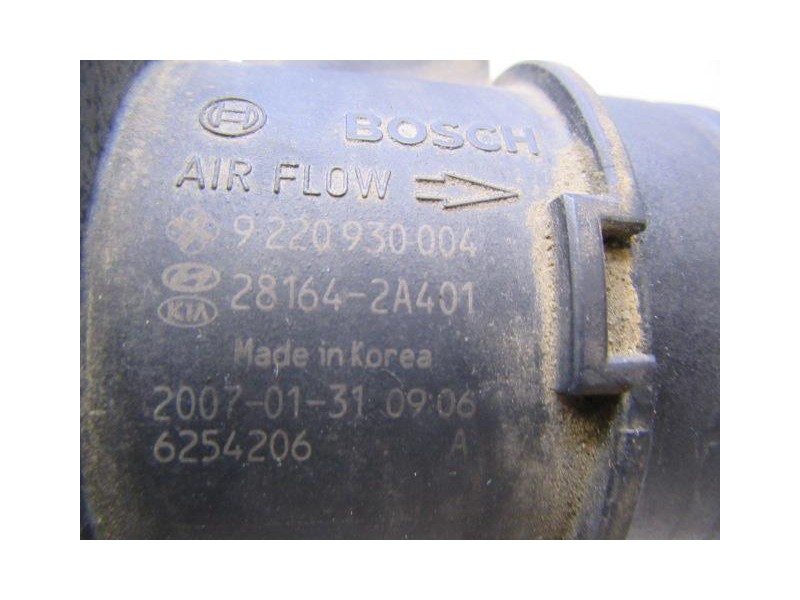 Recambio de caudalimetro : hyundai getz : 1.5 crdi (88,37cv) 5p [2008] para hyundai getz 1.5 crdi referencia OEM IAM 92209300042