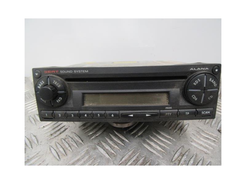 Recambio de equipo musica radio cd : seat ibiza : 1.4 g 5p [2003] para seat ibiza 1.4 g referencia OEM IAM   