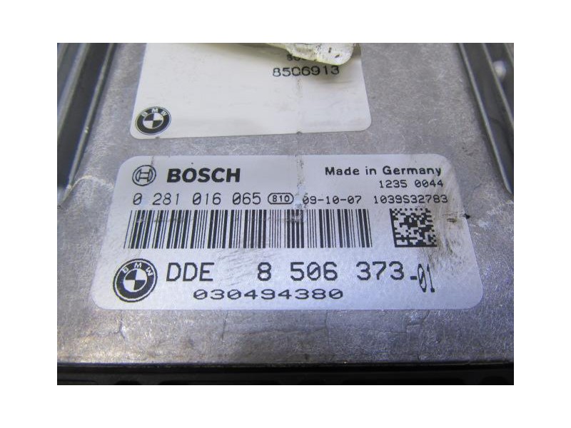 Recambio de centralita : bmw x3 : 2.0 td (177cv) 6v [2009] para bmw x3 2.0 td 6v referencia OEM IAM 0281016065  