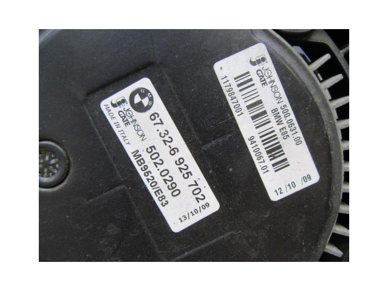 Recambio de electroventilador : bmw x3 : 2.0 td (177cv) 6v [2009] para bmw x3 2.0 td 6v referencia OEM IAM 67.32-6925702  