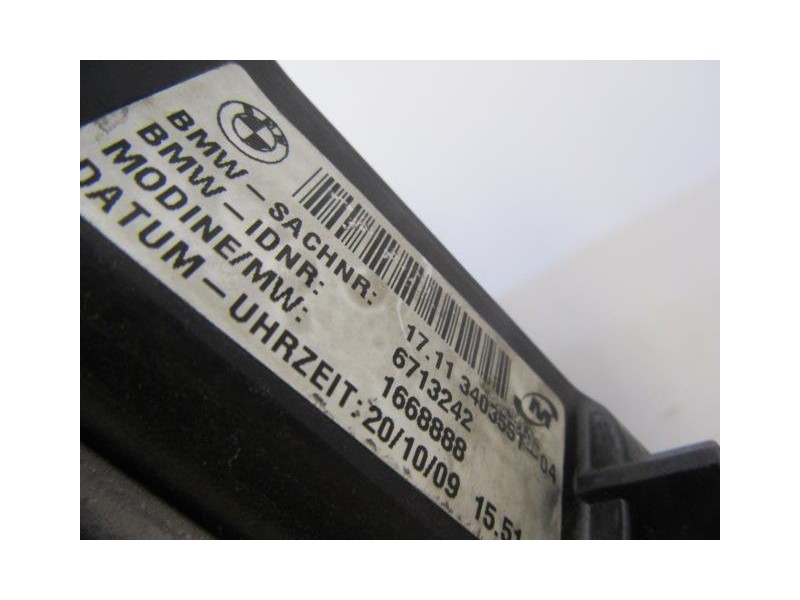 Recambio de radiador td/tdi : bmw x3 : 2.0 td (177cv) 6v [2009] para bmw x3 2.0 td 6v referencia OEM IAM 6713242  