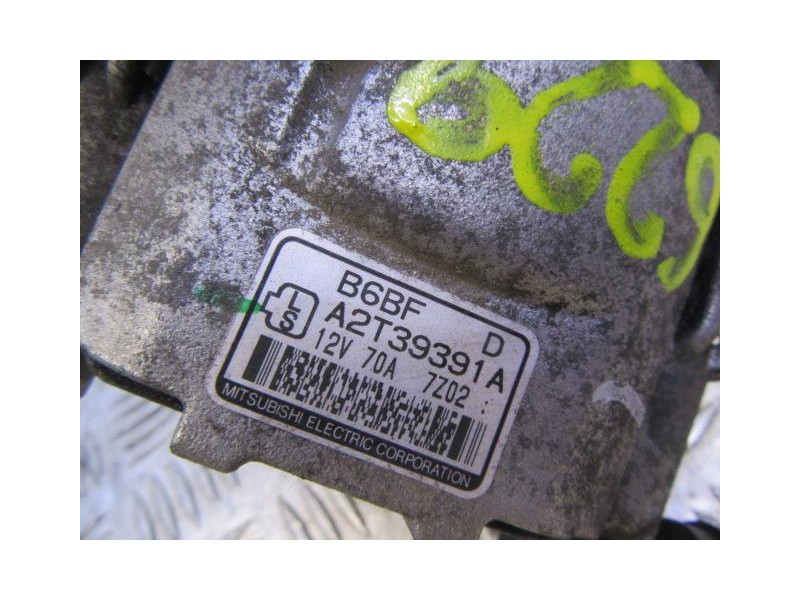 Recambio de alternador : mazda mx3 : 1.6 g (107,41cv) [1998] para mazda mx3 1.6 g referencia OEM IAM A2T39391A----70A  