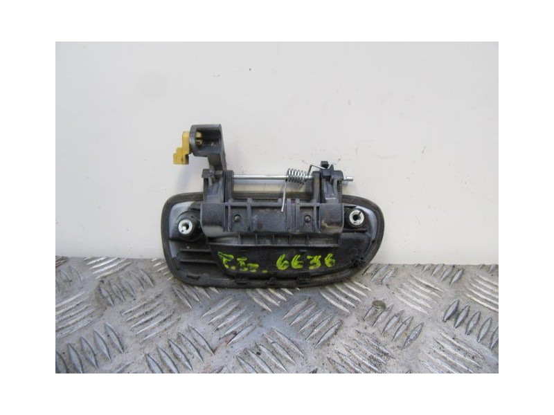 Recambio de manilla trasera izda. : hyundai accent : 1.5 td 3 cilindros (81,98cv) [2003] para hyundai accent 1.5 td 3 cilindros 