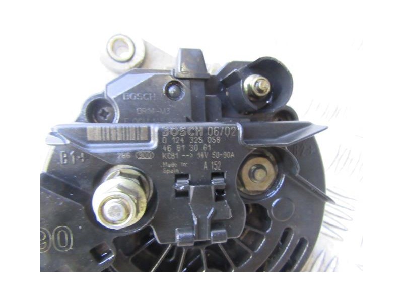 Recambio de alternador : fiat stilo : 1.6 g (103,33cv) [2003] para fiat stilo 1.6 g referencia OEM IAM 012432505890ABOSCH  