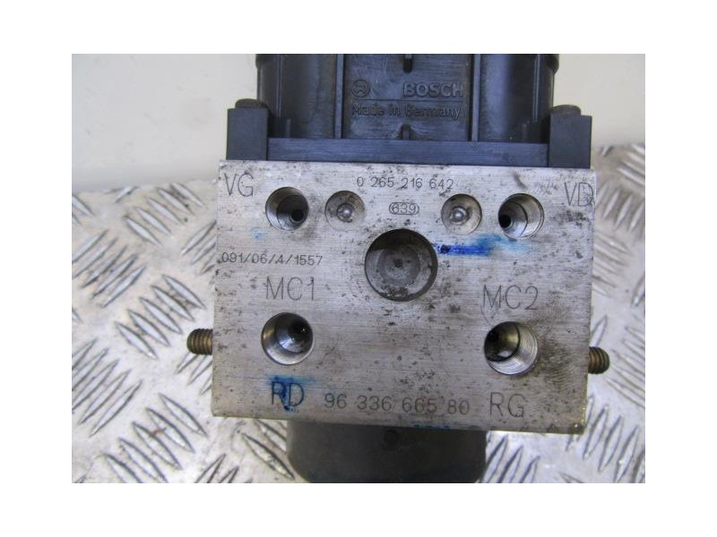 Recambio de abs : citroen xsara picasso : 1.6 g (95,17cv) [2001] para citroen xsara picasso 1.6 g referencia OEM IAM 0265216642 