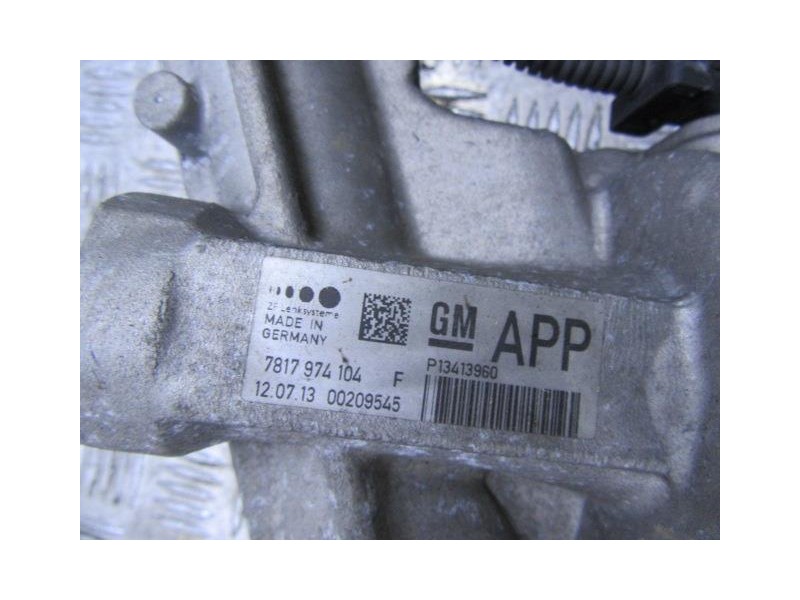 Recambio de direccion asistida : opel zafira : 2.0 cdti tourer 16v [2013] para opel zafira 2.0 cdti tourer 16v referencia OEM IA