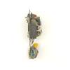 Recambio de cerradura puerta trasera izquierda para mercedes-benz vaneo 1.7 cdi referencia OEM IAM A4147300235 456207001001 