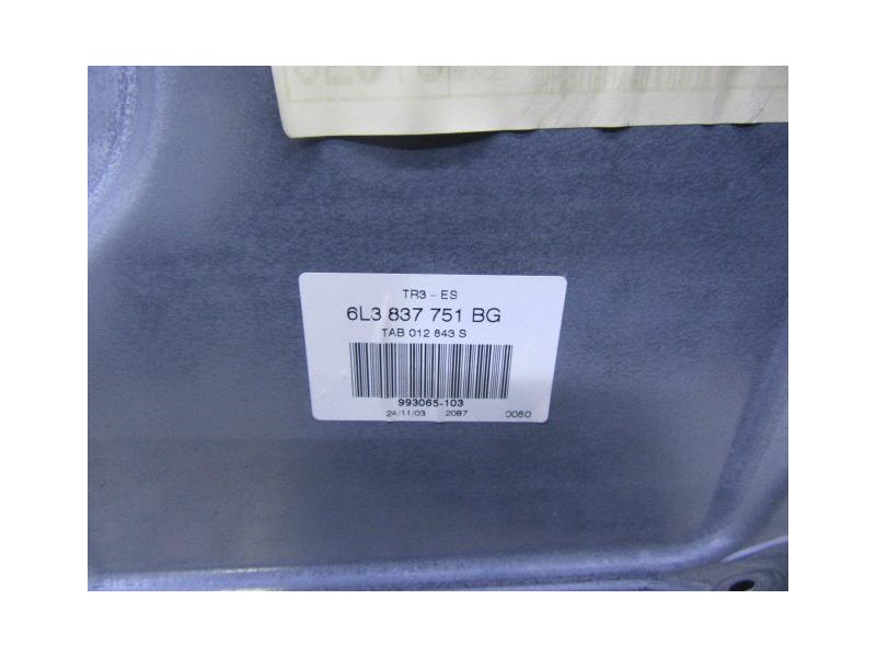 Recambio de elevalunas elec. del. izq. : seat ibiza : 1.4 g (74,78cv) [2004] para seat ibiza 1.4 g referencia OEM IAM 6L3837751L