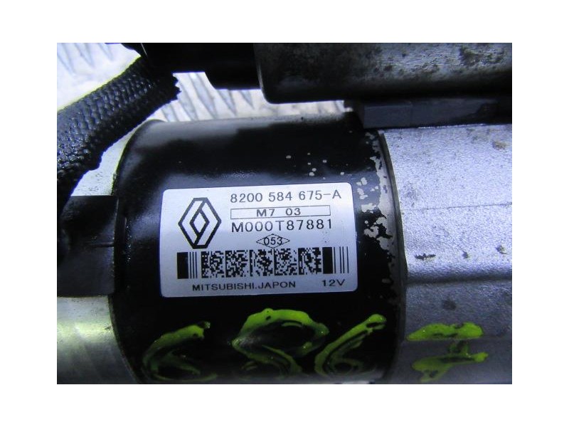 Recambio de motor arranque : renault megane : 1.5 d (106,05cv) [2008] para renault megane 1.5 d referencia OEM IAM 8200584675-A 
