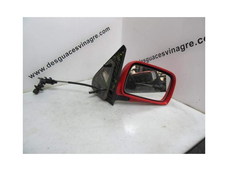 Recambio de retrovisor derecho para volkswagen polo iii (6n1) 55 1.3 referencia OEM IAM ROJO MANUAL  