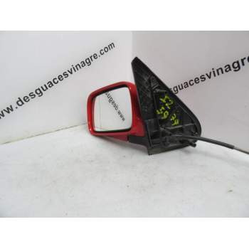 RETROVISOR IZQUIERDO ROJO MANUAL 