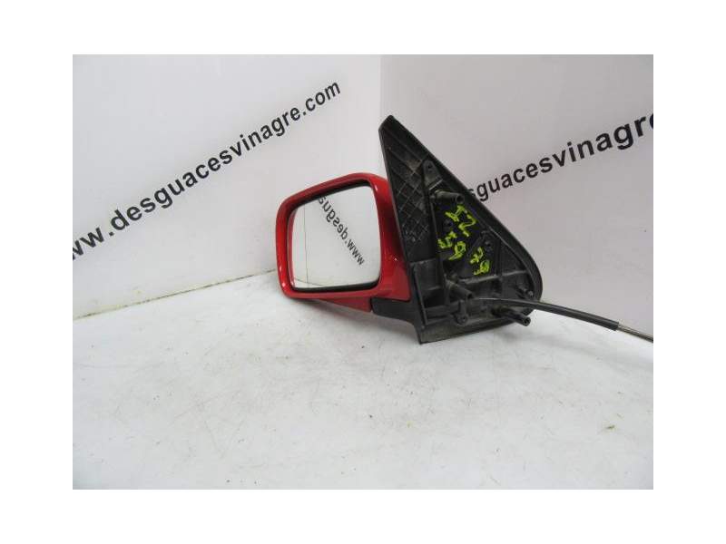 Recambio de retrovisor izquierdo para volkswagen polo iii (6n1) 55 1.3 referencia OEM IAM ROJO MANUAL  