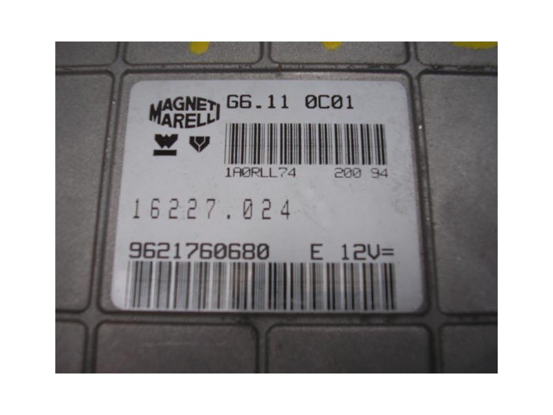 Recambio de centralita : peugeot 106 : 1.1 g-hdz (59,98cv) [1994] para peugeot 106 1.1 g-hdz referencia OEM IAM G611_0C01  
