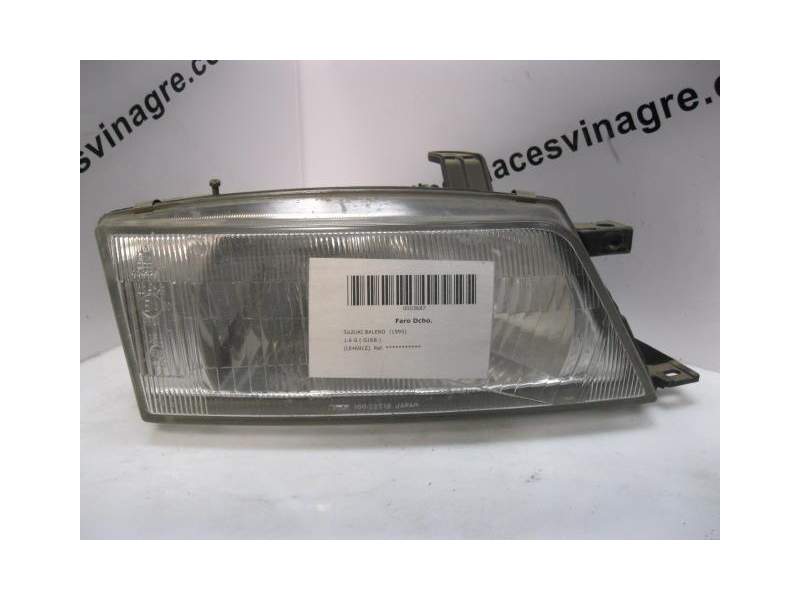 Recambio de faro derecho para suzuki baleno 1.6 g 16v ( g16b ) referencia OEM IAM 3512060G10  