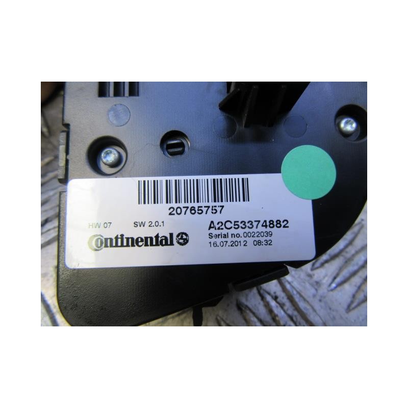 Recambio de mandos calefaccion : opel zafira : 2.0 cdti tourer 16v [2013] para opel zafira 2.0 cdti tourer 16v referencia OEM IA